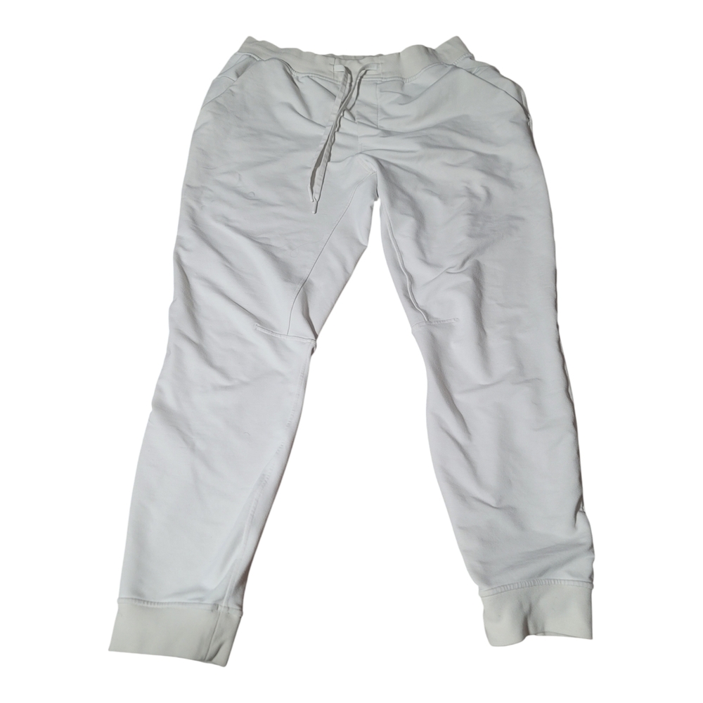 White Jogger Pants - Picture 2 of 6